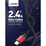 کابل LDNIO مدل LS432 ویژگی روکش کنفی ضخیم 2 متری - Image 4