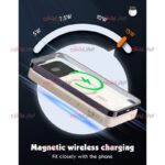 پاوربانک وایرلس Ldnio مدل PQ12 ظرفیت 10000 میلی آمپر MagSafe دار - Image 5