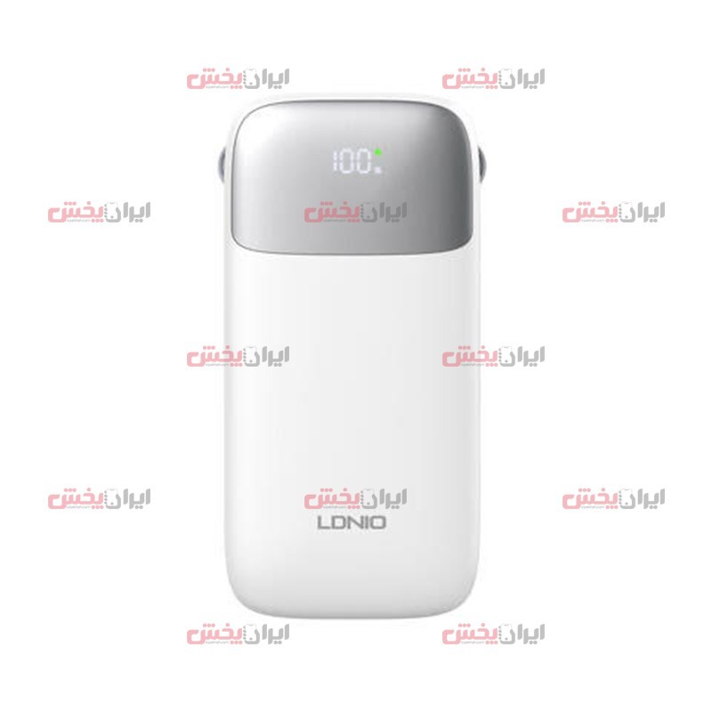 ldnio-pq19-10000-mah-powerbank-wholesale.jpg پاوربانک Ldnio مدل PQ19 ظرفیت 10000 میلی آمپر 22.5 وات - Image 1