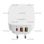 شارژر دیواری LDNIO مدل Q334 ویژگی 32W با 3 درگاه - Image 3