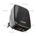 شارژر دیواری LDNIO مدل Q334 ویژگی 32W با 3 درگاه