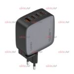 شارژر LDNIO مدل Q408 ویژگی 100W با 4 درگاه خروجی
