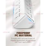 ده راهی برق Ldnio مدل SC10610 ویژگی 1 پورت PD و 5 پورت USB - Image 9