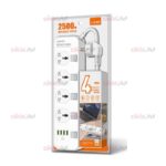 چند راهی برق Ldnio مدل SC4408 - Image 3