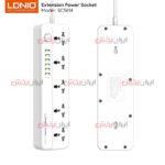 پنج راهی برق Ldnio مدل SC5614 - Image 4