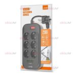 شش راهی برق Ldnio مدل SE6403 - Image 3