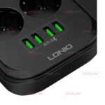 شش راهی برق Ldnio مدل SE6403 - Image 4
