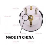 تبدیل 3 به 2 برق MARKEN ویژگی وارداتی برنجی - Image 4