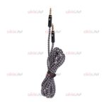 کابل AUX MI مدل Audio Cable ویژگی روکش برزنتی 1.5 متری - Image 3