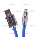 کابل روکش ضخیم مدل 6.0A رنگی MicroUSB - Image 3