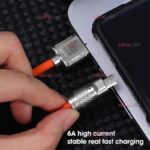 کابل روکش ضخیم مدل 6.0A رنگی MicroUSB - Image 5