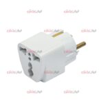مبدل برق 3 به 2 برق MOEIN ELECTRIC ویژگی ارت دار