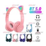 هدفون عروسکی گربه ای MZ47 - Image 5