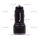 شارژر فندکی PIONEER مدل Jet Charging ویژگی دو پورت Fast Charge QC3.0