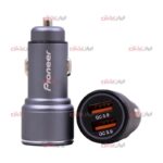 شارژر فندکی PIONEER مدل Jet Charging ویژگی دو پورت Fast Charge QC3.0 - Image 5