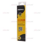 کابل AUX پکدار Remax ویژگی روکش کنفی