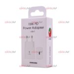 کلگی شارژر SAMSUNG 15W مدل EP-TA1510 ویژگی اورجینال لیبل عرب