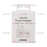 کلگی شارژر 3 پین SAMSUNG مدل 15W EP-T1510 ویژگی اورجینال