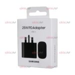 کلگی شارژر SAMSUNG مدل 25W ویژگی سرجعبه شرکتی 3 پین