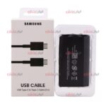 کابل SAMSUNG مدل دو سر Type-C ویژگی 5.0 آمپر سرجعبه پکدار - Image 3