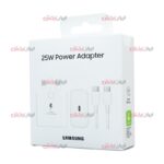 کابل و کلگی شارژر SAMSUNG 25W مدل EP-T2510 NFC ویژگی 100% اورجینال