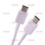 کابل 2 سر تایپ سی SAMSUNG مدل 100% اورجینال ویژگی 45 وات - Image 3