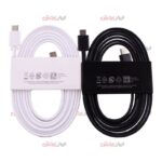 کابل 2 سر تایپ سی SAMSUNG مدل S23 25W ویژگی دو متری 100% اورجینال 25 وات - Image 3