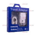 کابل و شارژر SAMSUNG مدل Travel Adaptor MicroUSB ویژگی RFT اورجینال