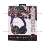 هدفون عروسکی TRENDY GRAFITI مدل 8911 ویژگی RGB