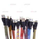 کابل پاوربانک روکش کنفی مدل Type-C/MicroUSB - Image 4
