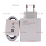 کابل و کلگی شارژر XIAOMI مدل 67W ویژگی 100% اورجینال - Image 3