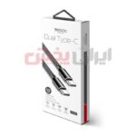 کابل Yesido مدل CA-55 ویژگی 2 سر Type-C