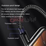 کابل Yesido مدل CA-56 ویژگی Type-C به Lightning - Image 6